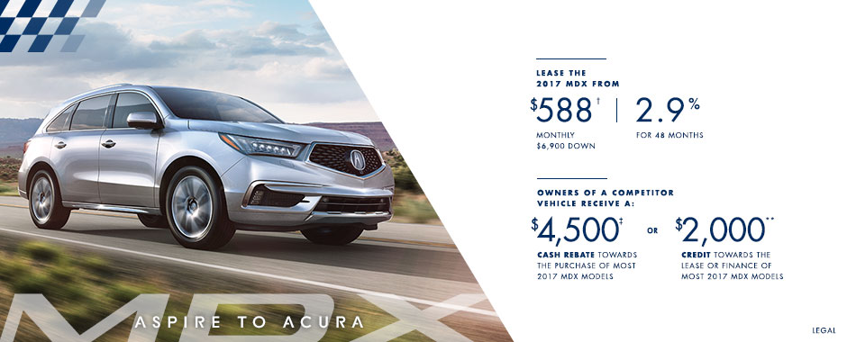 2017 Acura MDX — Summer of Performance 2017 Acura MDX — Summer of Performance