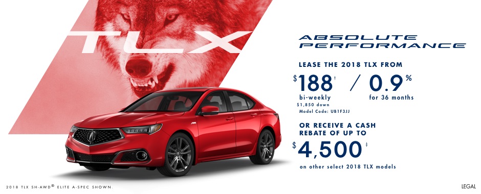 2018 Acura TLX | Absolute Performance 2018 Acura TLX | Absolute Performance