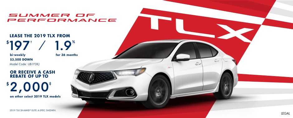 2019 Acura TLX | Summer of Performance 2019 Acura TLX | Summer of Performance