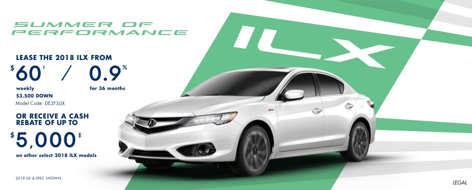 2018 Acura ILX | Summer of Performance 2018 Acura ILX | Summer of Performance