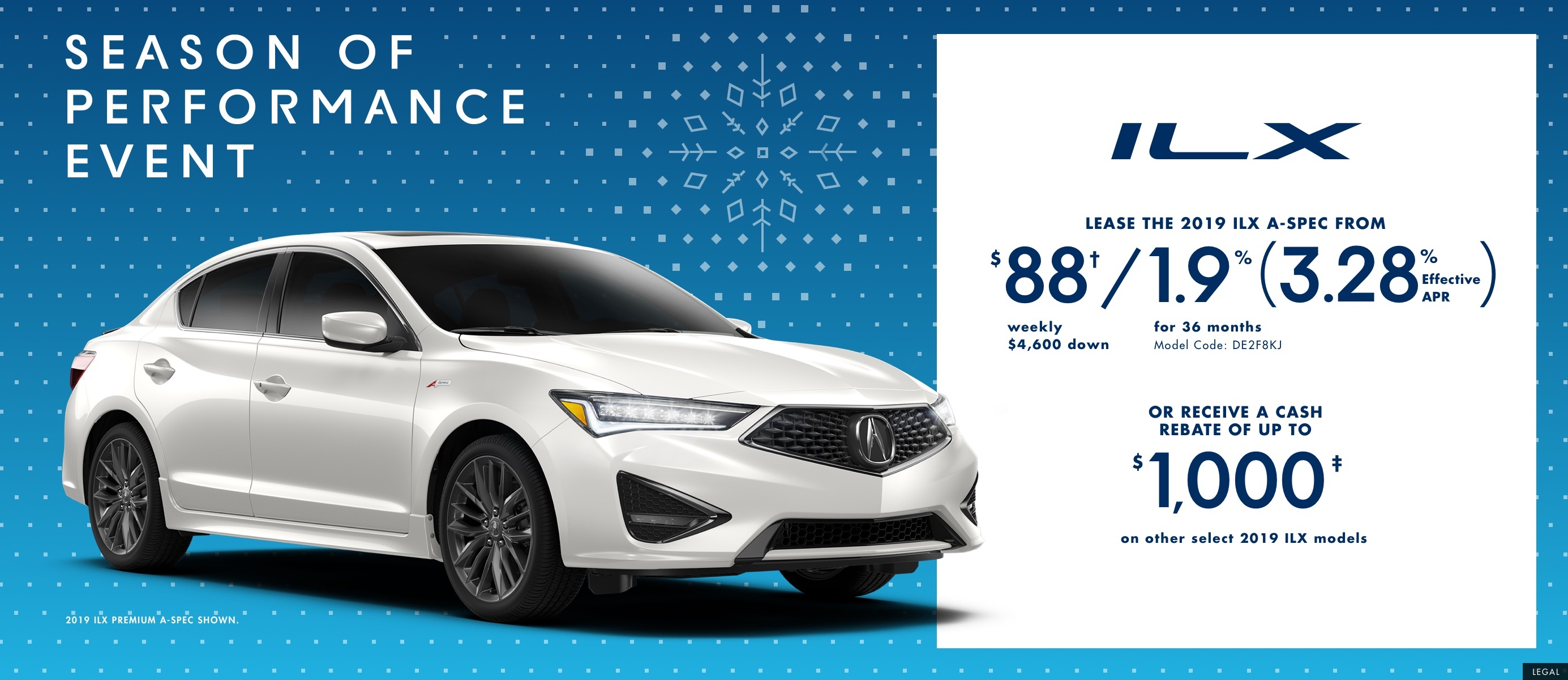 2019 Acura ILX A-SPEC| Season of Performance Event 2019 Acura ILX A-SPEC| Season of Performance Event