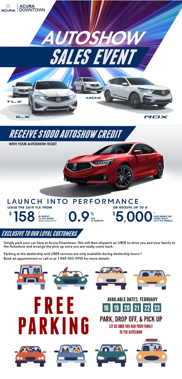 AutoShow Sales Week Event – February 15 – 24 AutoShow Sales Week Event – February 15 – 24