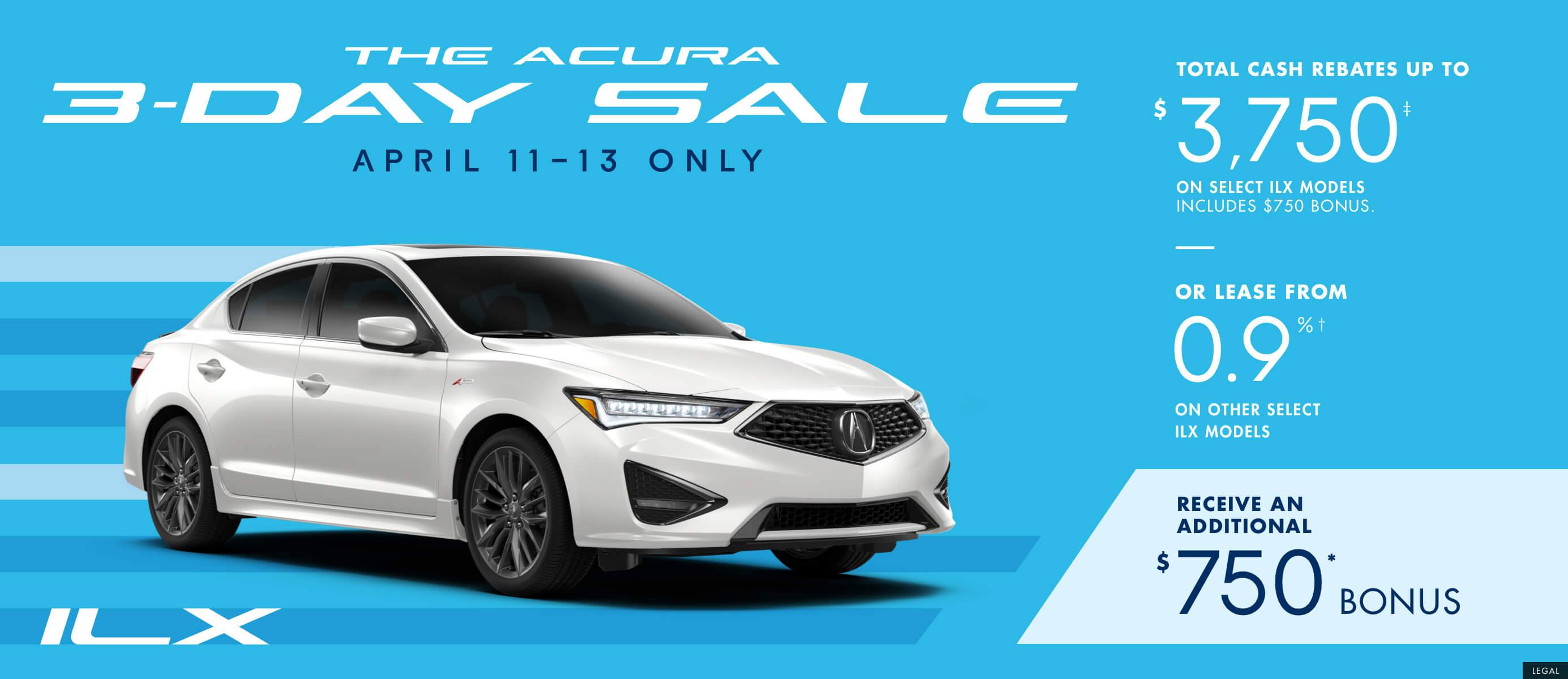 2019 Acura ILX | The Acura 3 Day Sale 2019 Acura ILX | The Acura 3 Day Sale