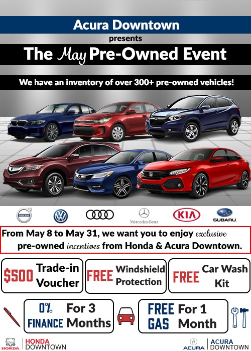 May Pre-Owned Madness Event! May Pre-Owned Madness Event!