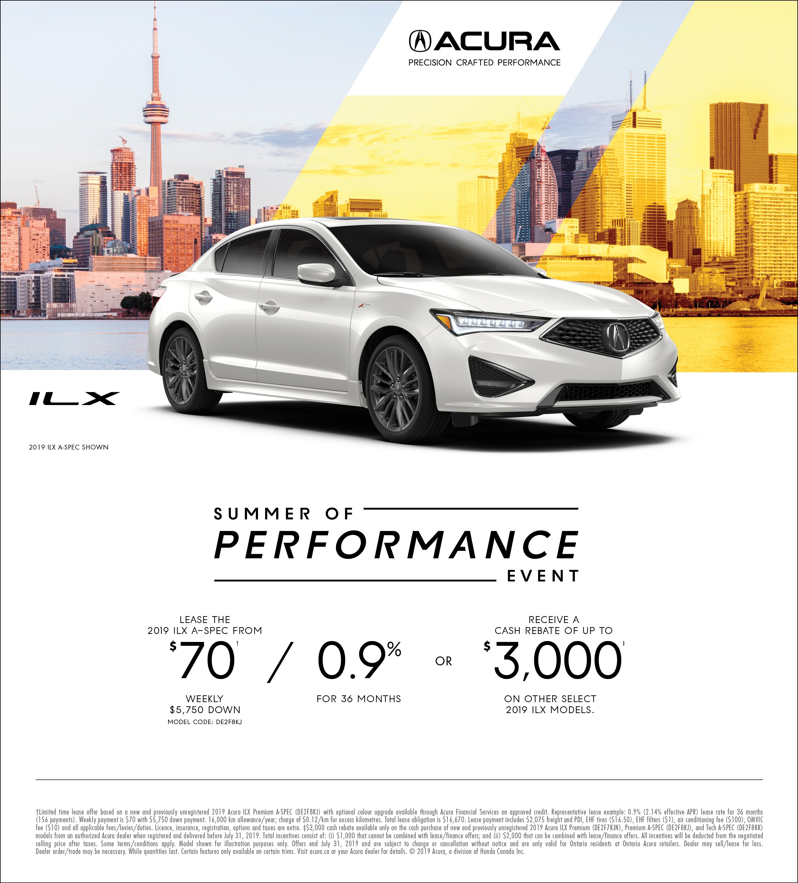 2019 Acura ILX | Summer of Performance Event 2019 Acura ILX | Summer of Performance Event