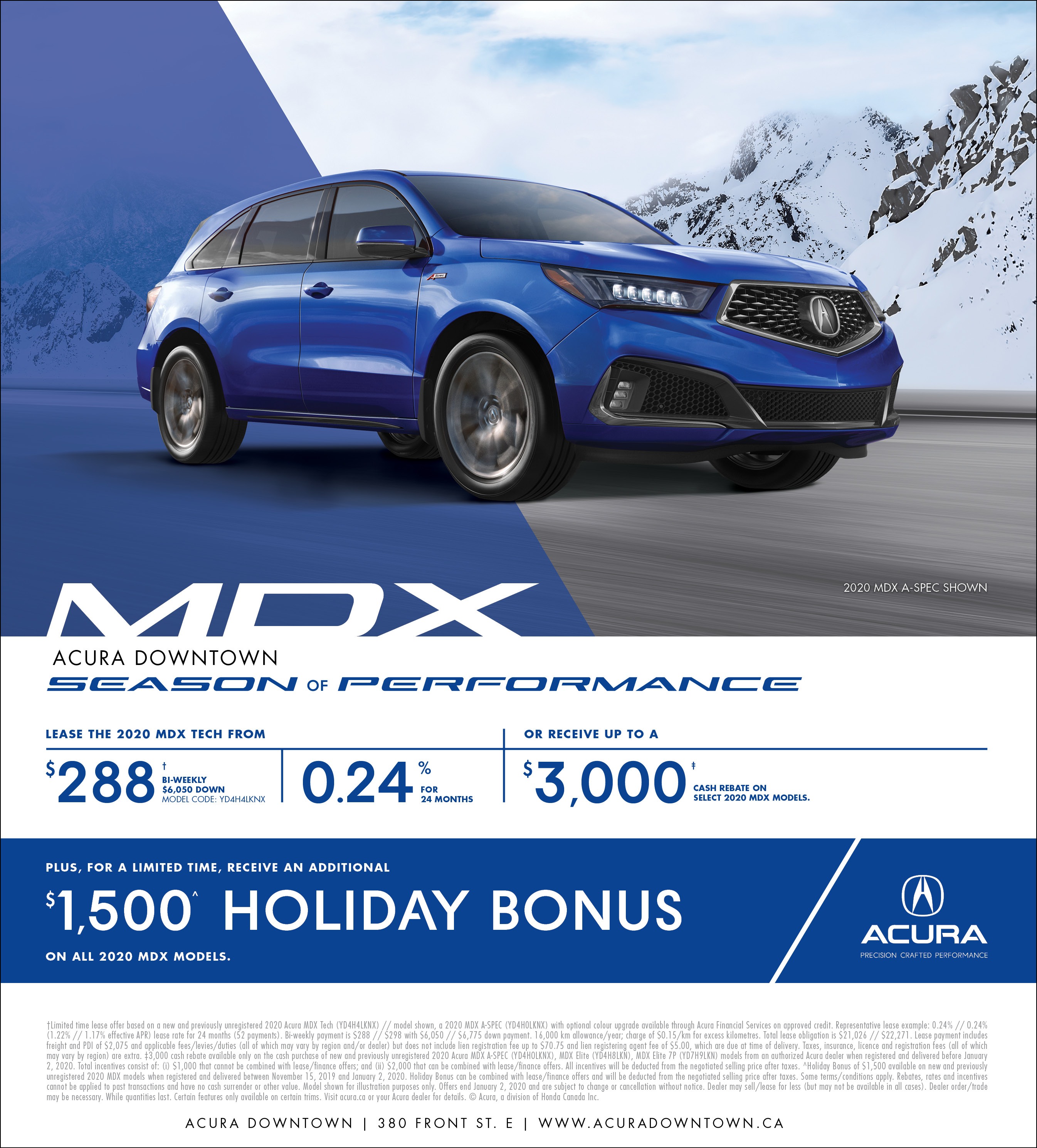 2020 Acura MDX 2020 Acura MDX