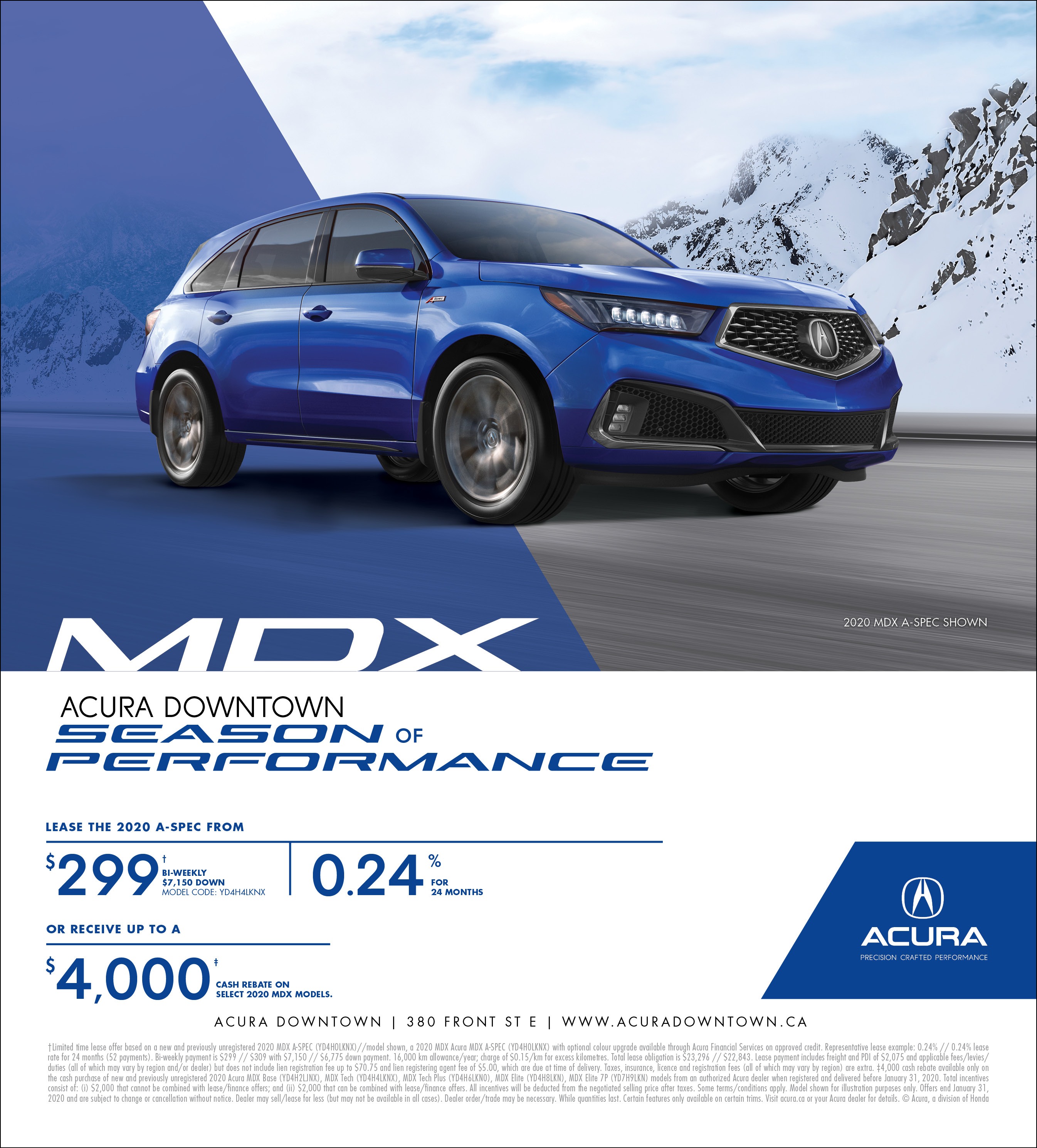 2020 Acura MDX 2020 Acura MDX