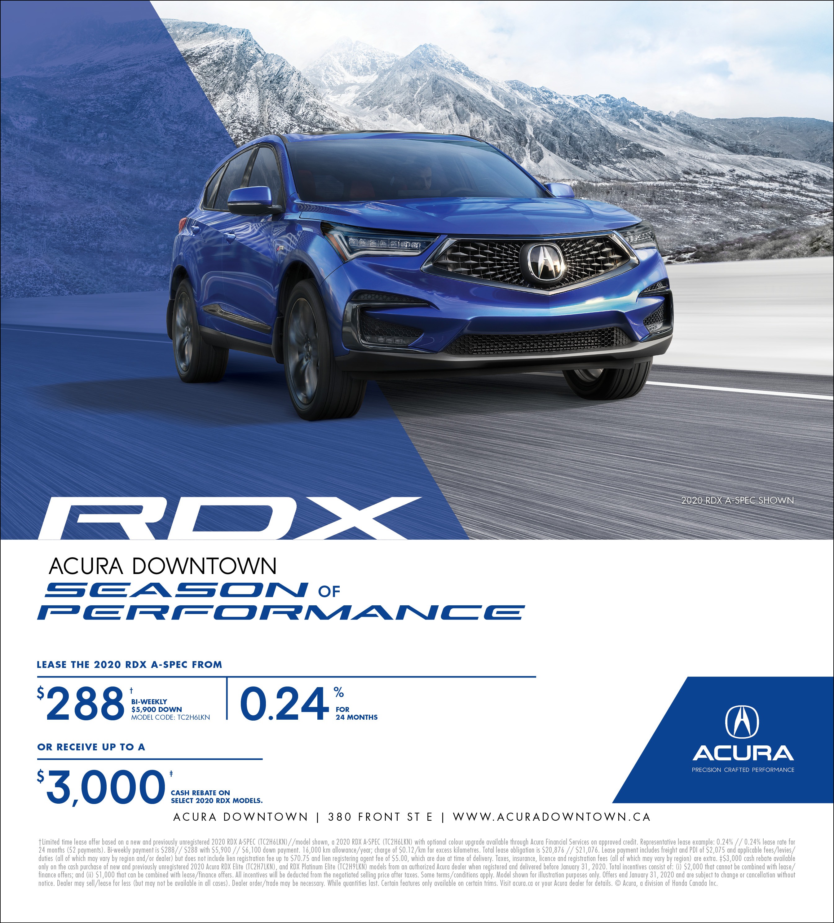 2020 Acura RDX 2020 Acura RDX