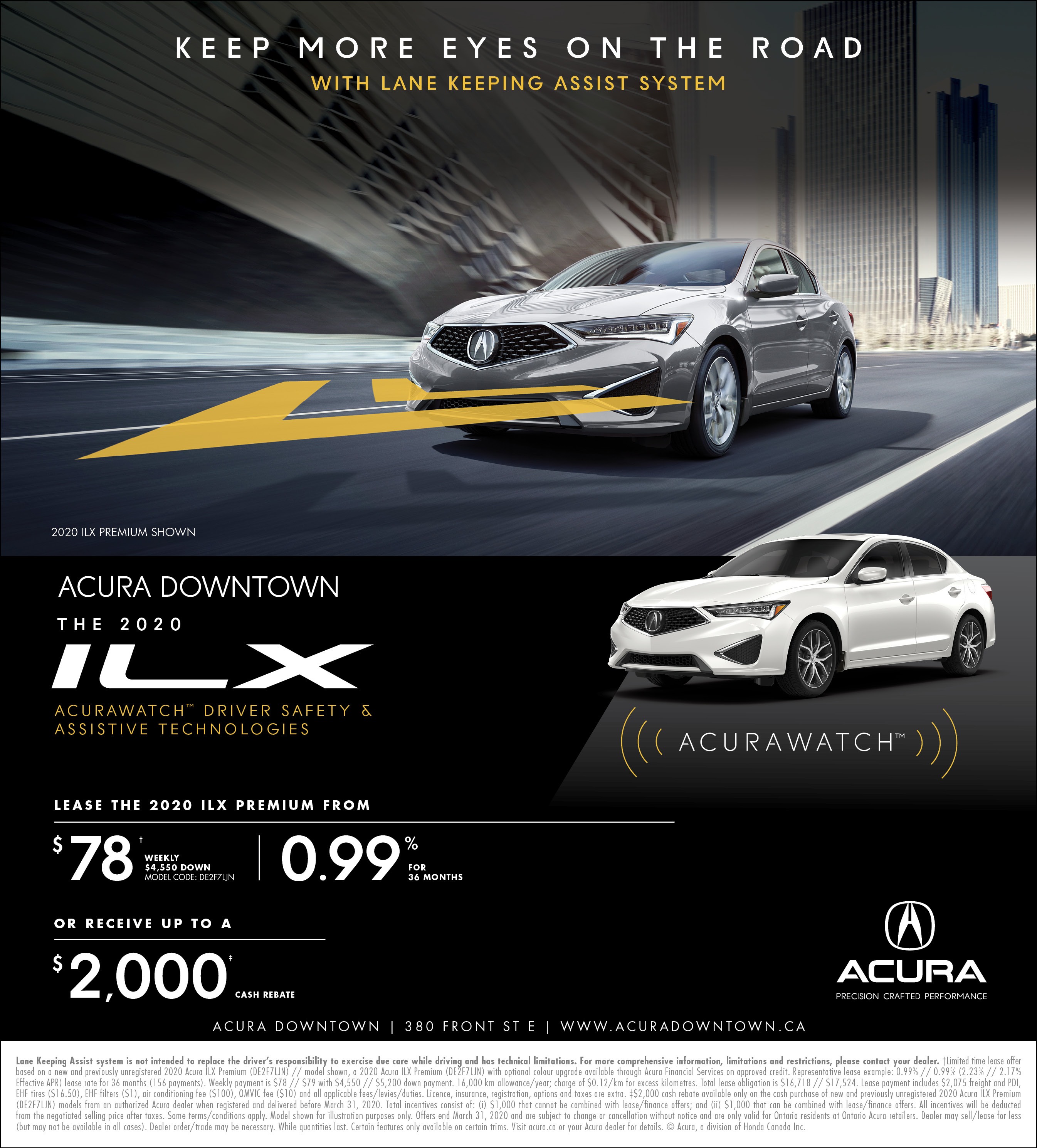 2020 Acura ILX 2020 Acura ILX