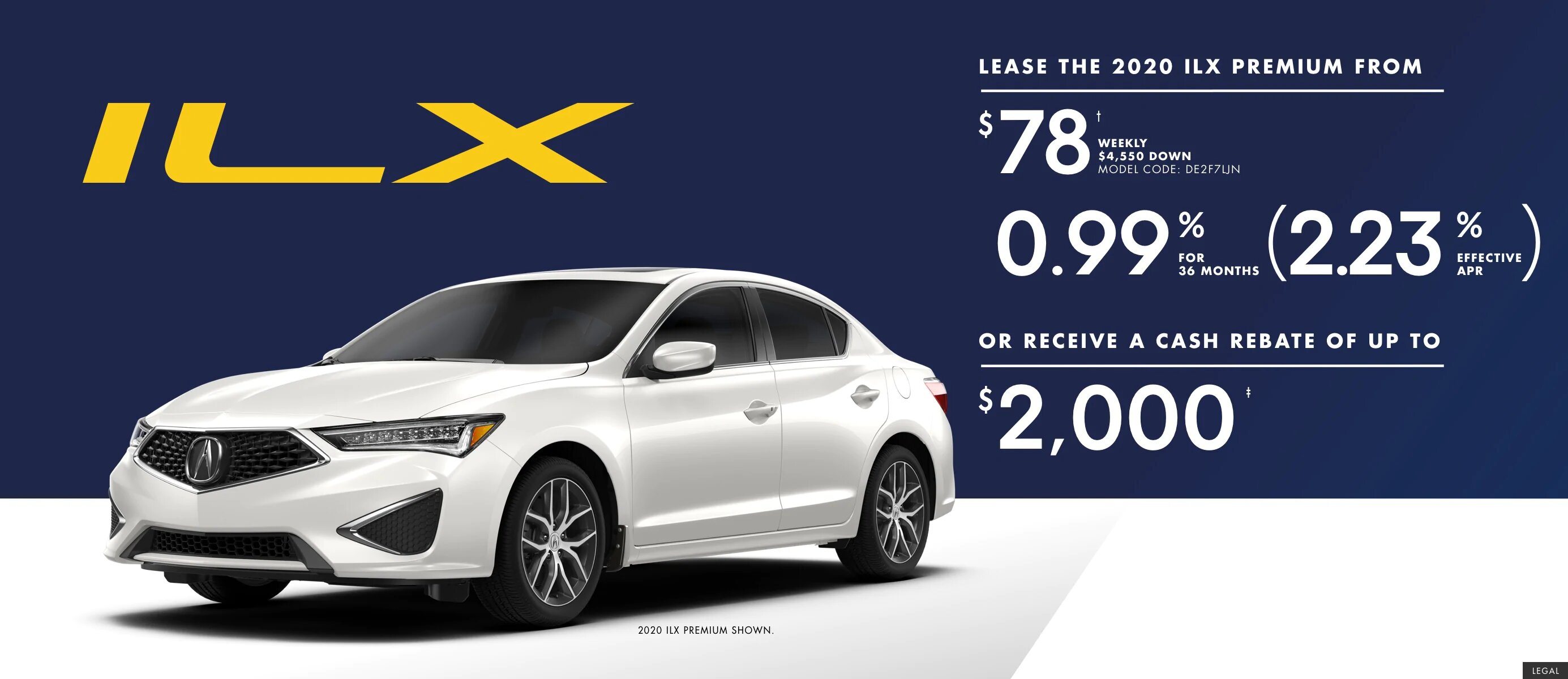 2020 Acura ILX 2020 Acura ILX
