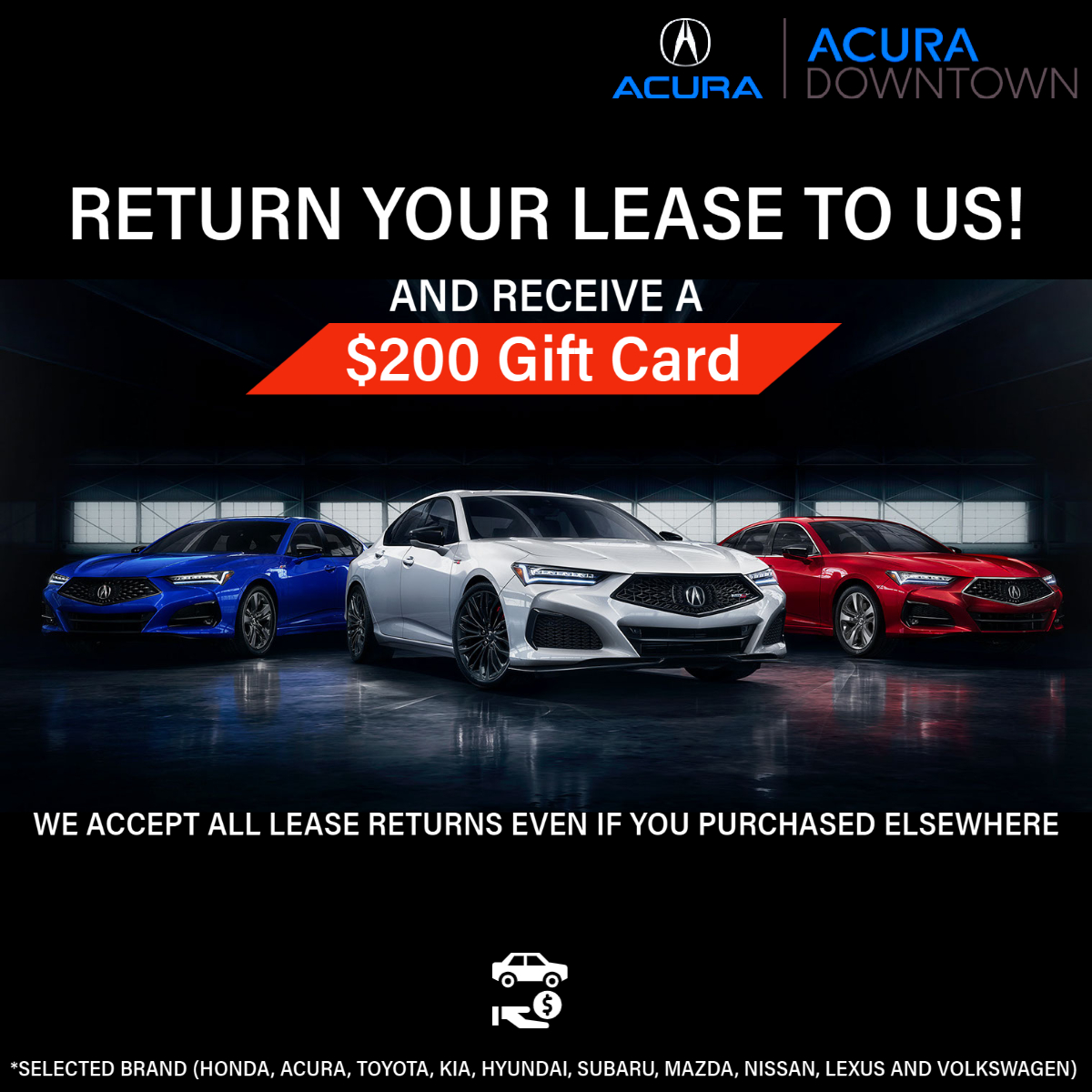 ACURA DOWNTOWN LEASE RETURN ACURA DOWNTOWN LEASE RETURN