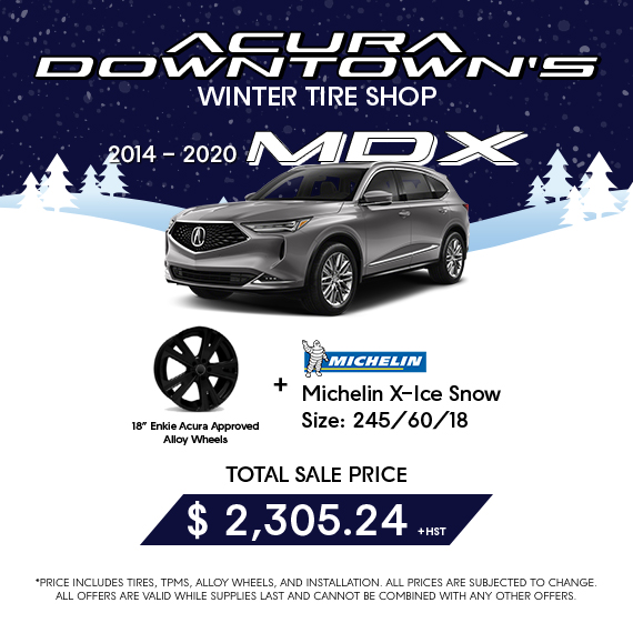 2014-2022 MDX WINTER TIRE 2014-2022 MDX WINTER TIRE