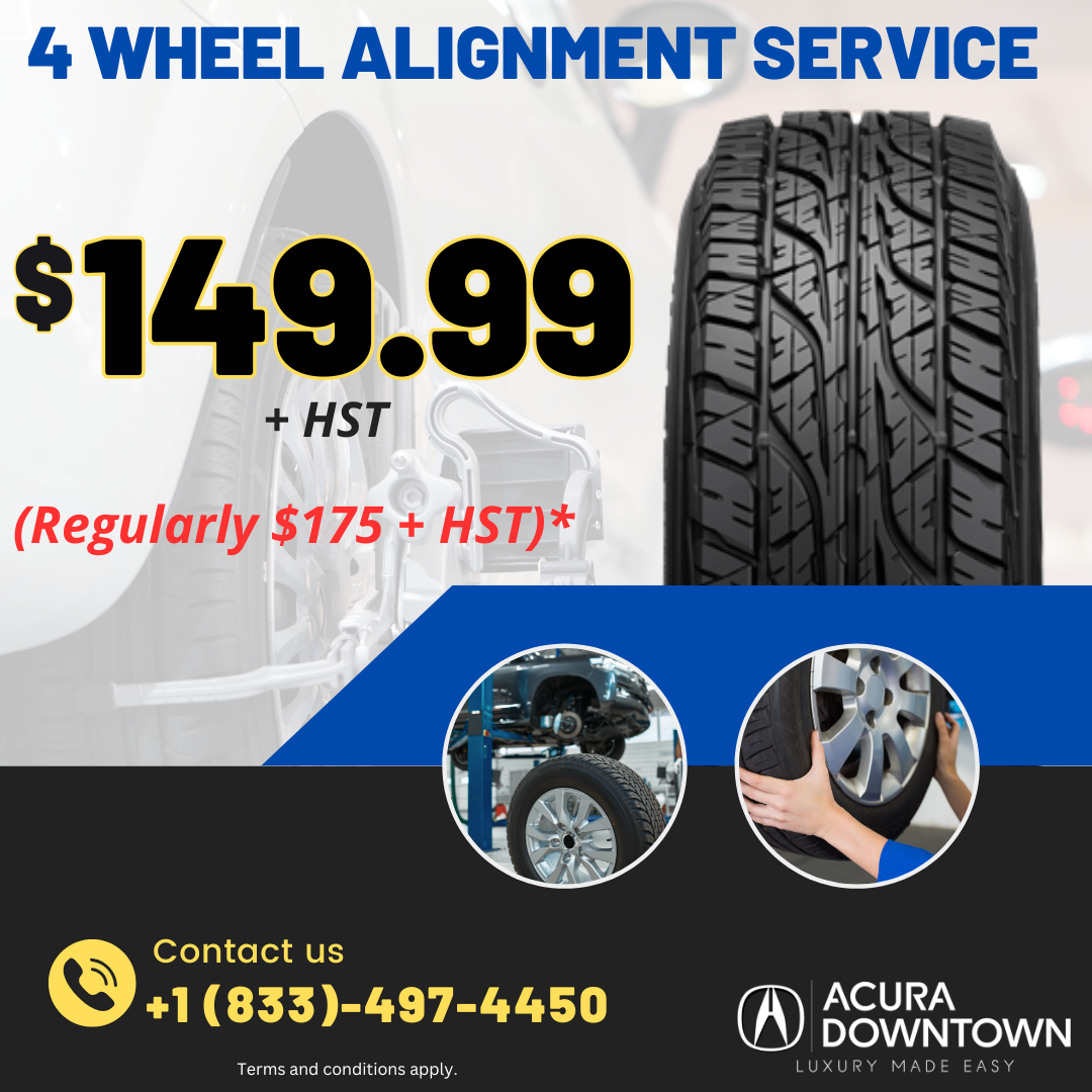4 Wheel Alignment Service Promotion